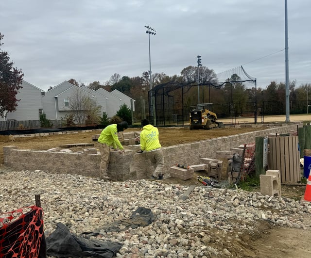 Professional skid steer operations for site preparation and grading work