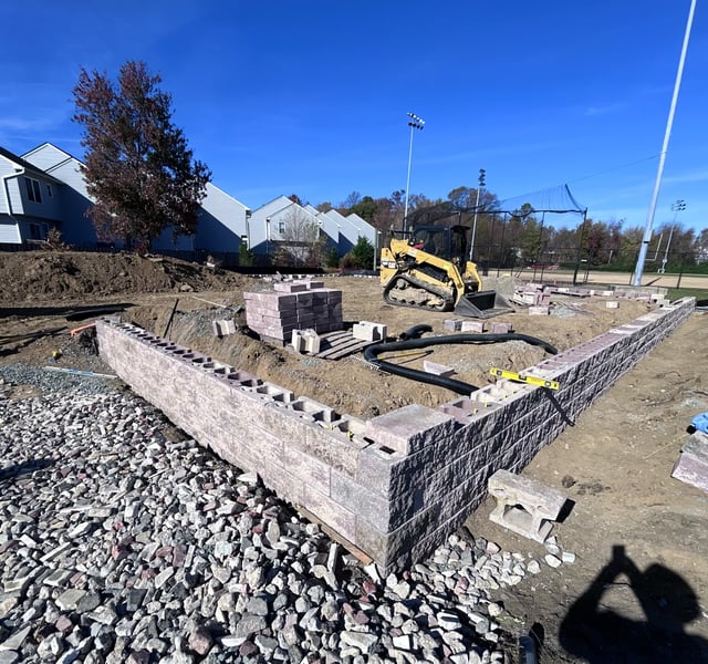 Professional excavation and site preparation work