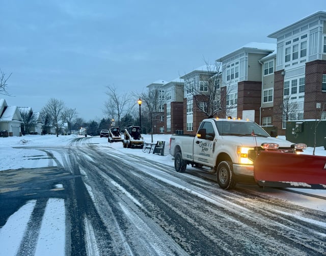 Snow Removal - Professional winter services services by South River Landscapes